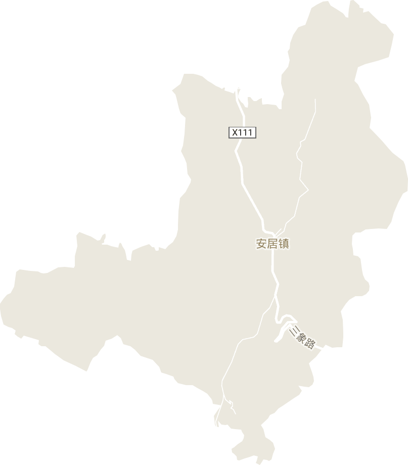 安居镇电子地图