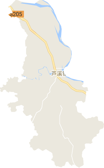芦溪镇电子地图