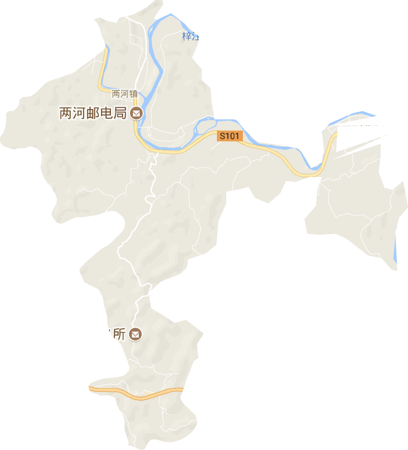 两河镇电子地图
