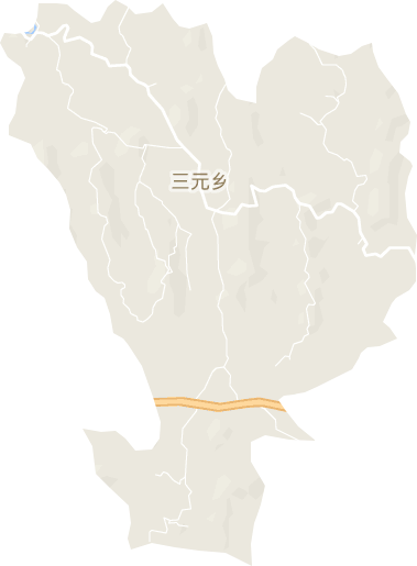 三元乡电子地图