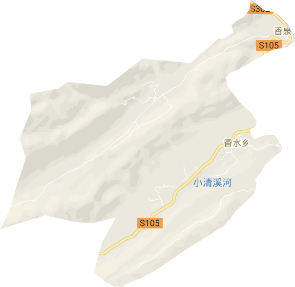 香泉乡电子地图