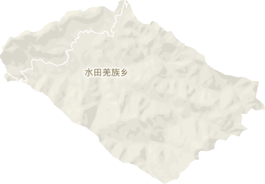 水田羌族乡电子地图