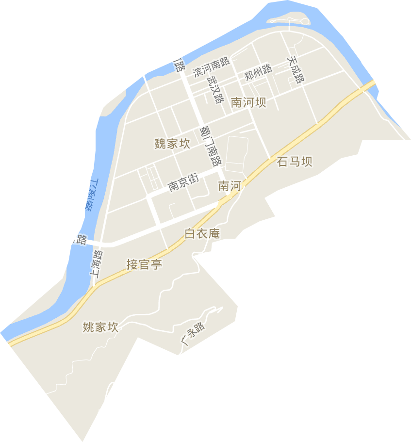 南河街道电子地图