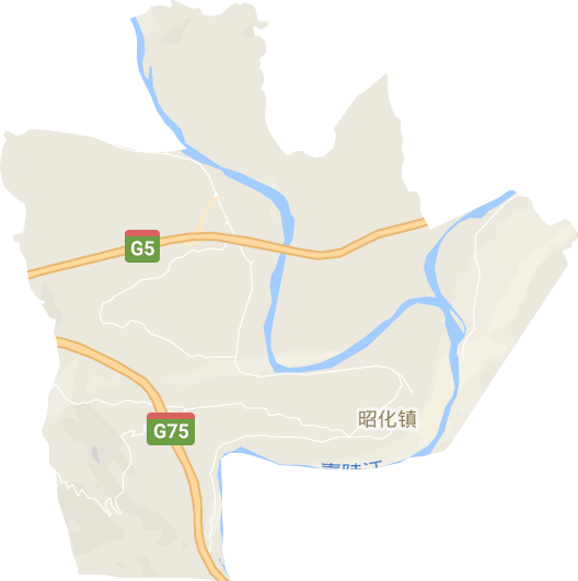 昭化镇电子地图
