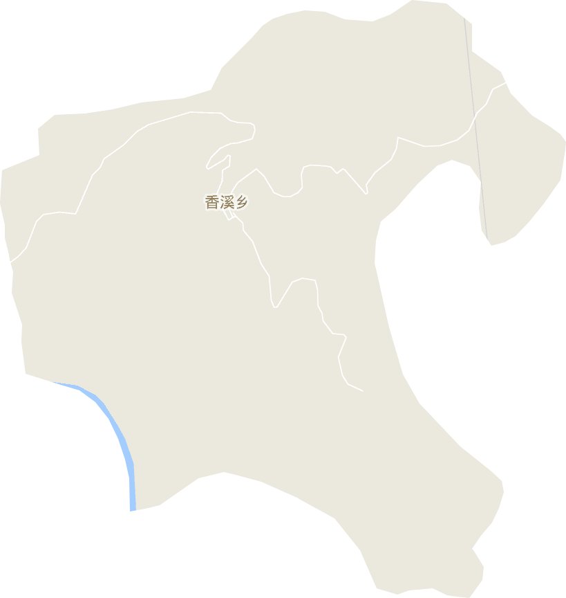 香溪乡电子地图