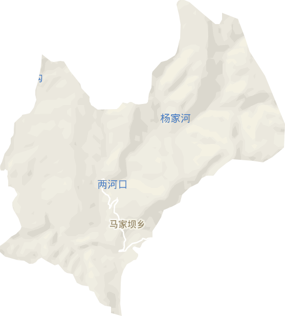 马家坝乡电子地图