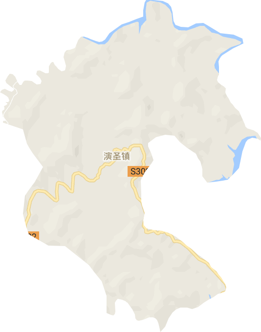 演圣镇电子地图