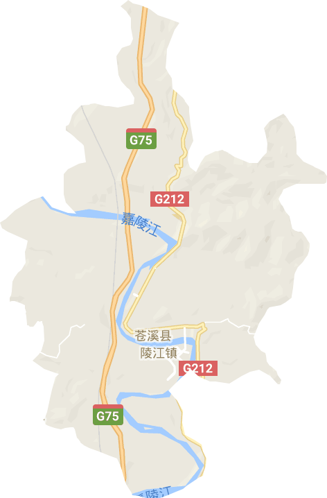陵江镇电子地图