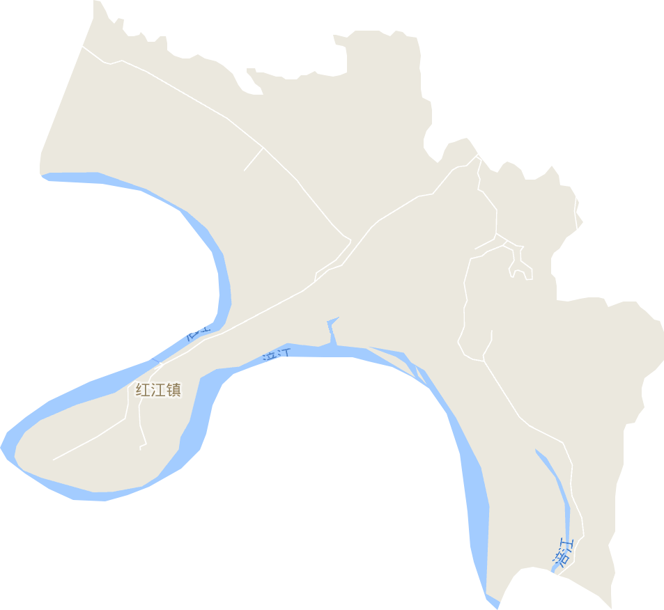 红江镇电子地图