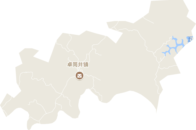 卓筒井镇电子地图