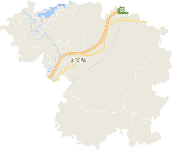 永安镇电子地图
