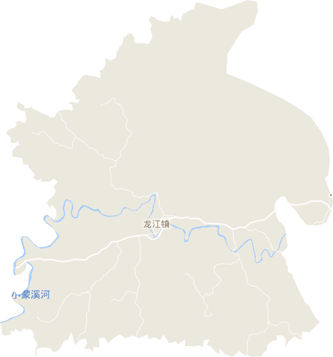 龙江镇电子地图