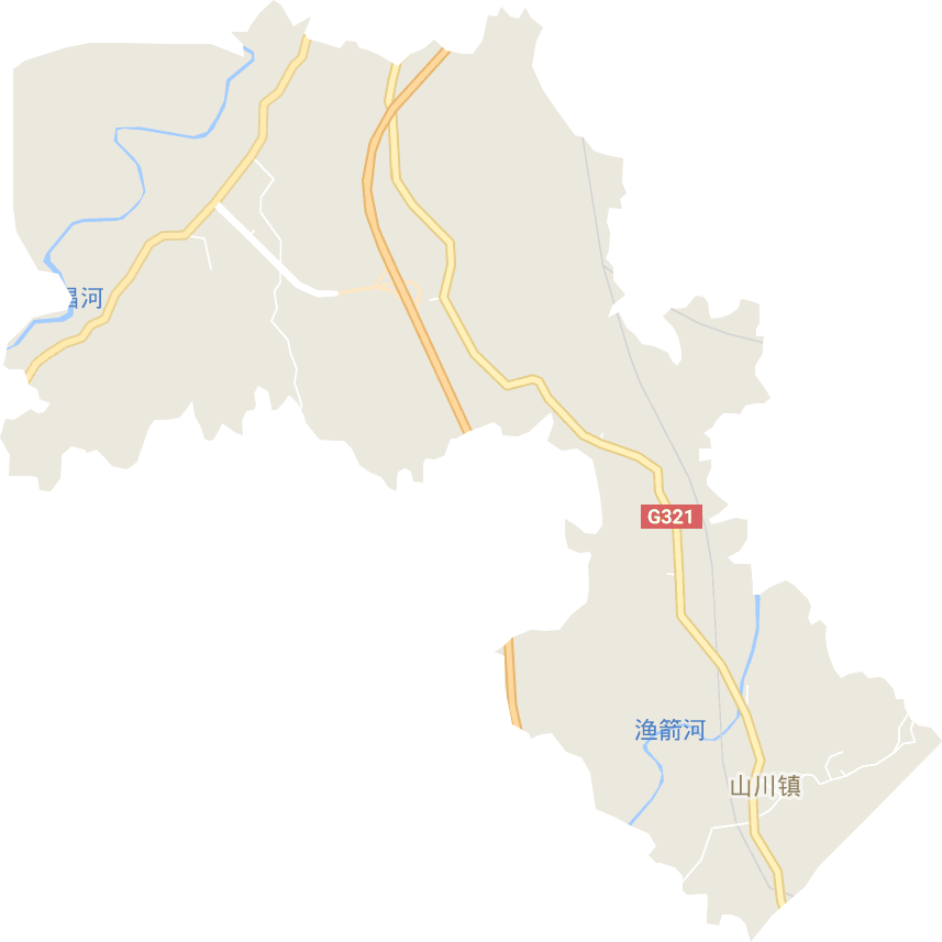 山川镇电子地图