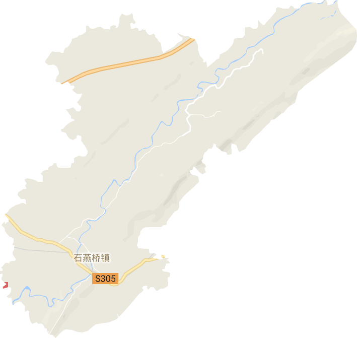 石燕桥镇电子地图