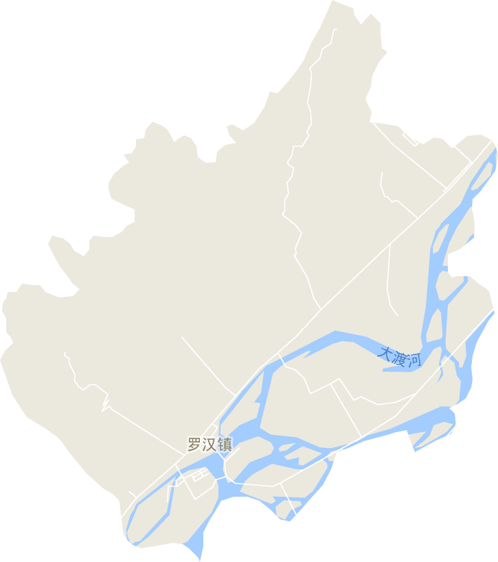 罗汉镇电子地图