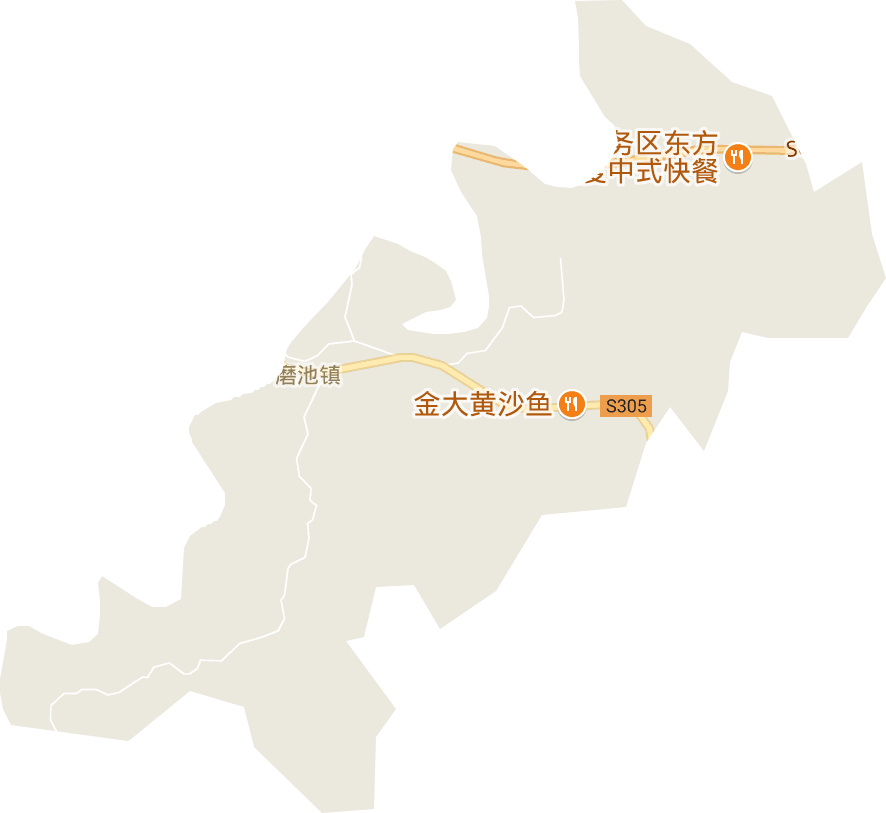 磨池镇电子地图