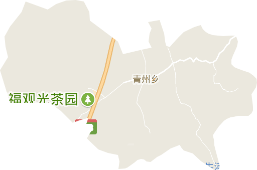 青州乡电子地图