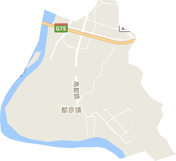 都京街道电子地图