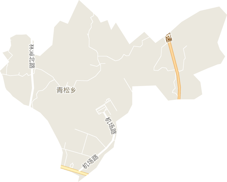 青松街道电子地图