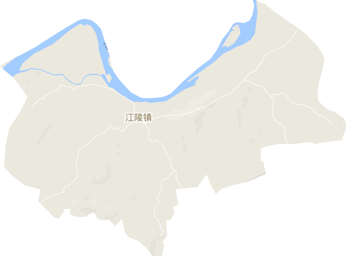江陵镇电子地图