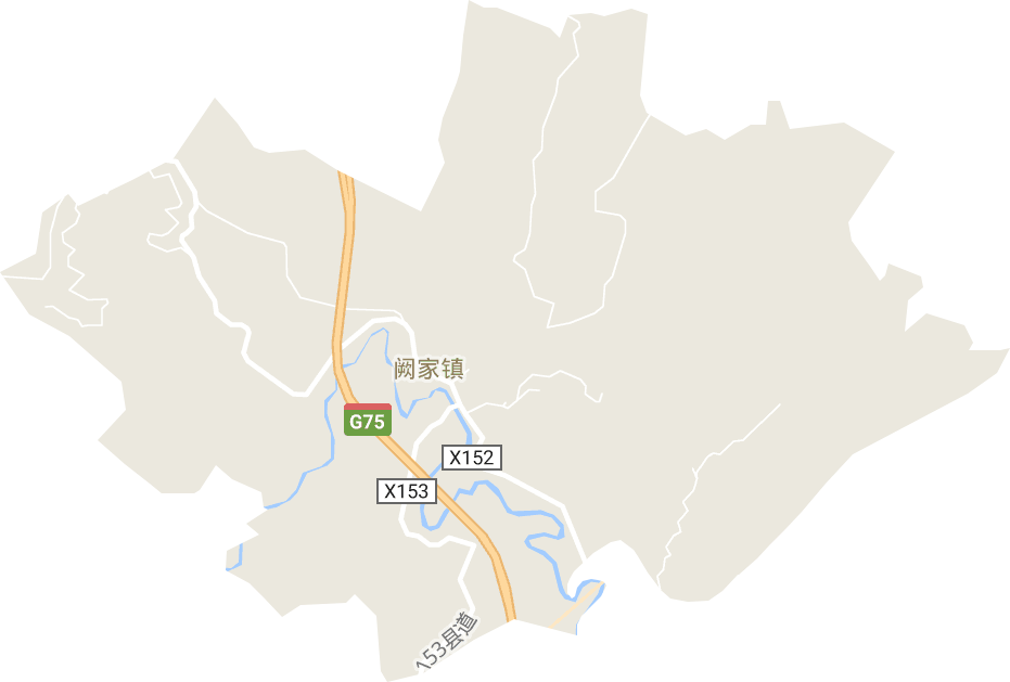 阙家镇电子地图