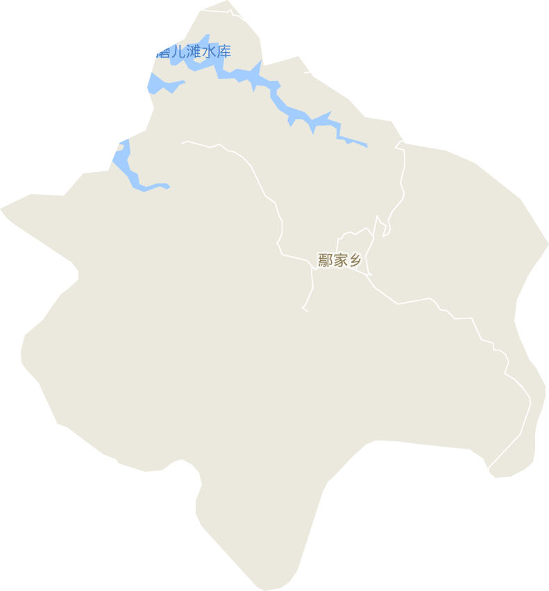 鄢家乡电子地图