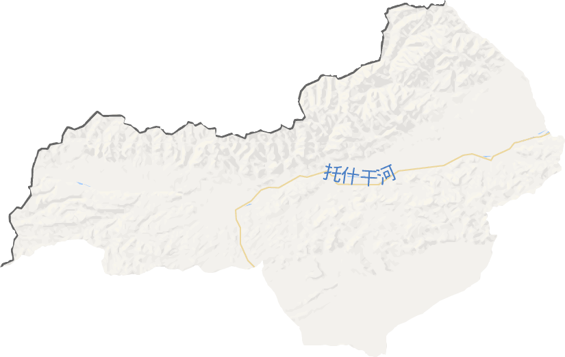 阿合奇县电子地图