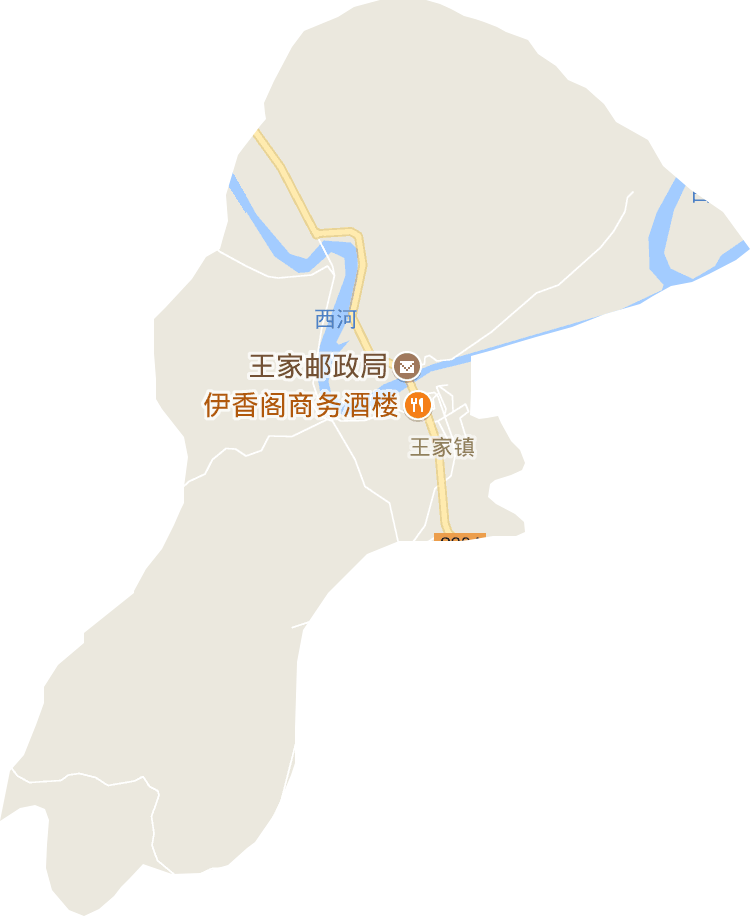 王家镇电子地图