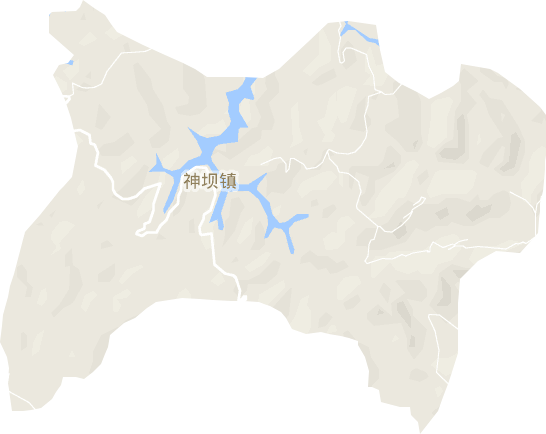 神坝镇电子地图