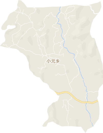 小元乡电子地图