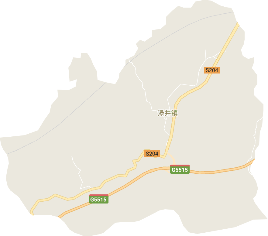 渌井镇电子地图