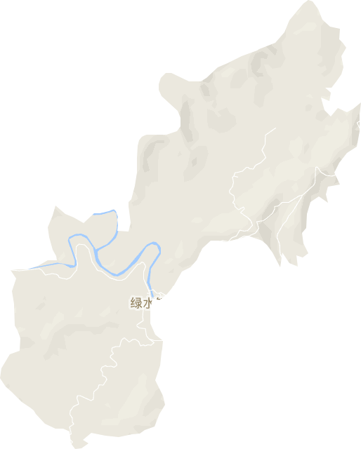 绿水镇电子地图