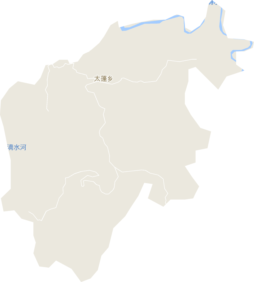 太蓬乡电子地图
