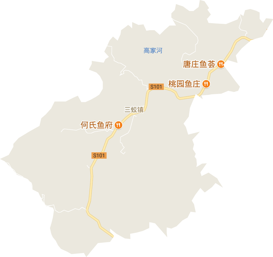 三蛟镇电子地图
