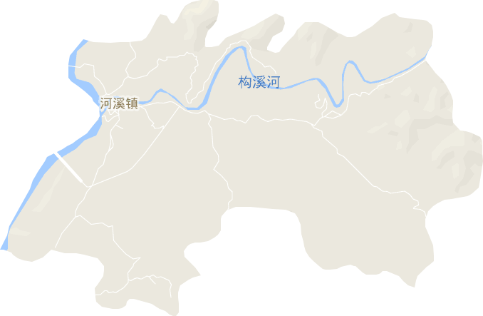 河溪镇电子地图