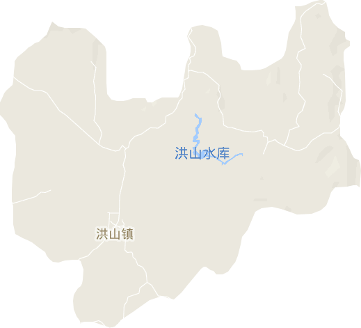洪山镇电子地图