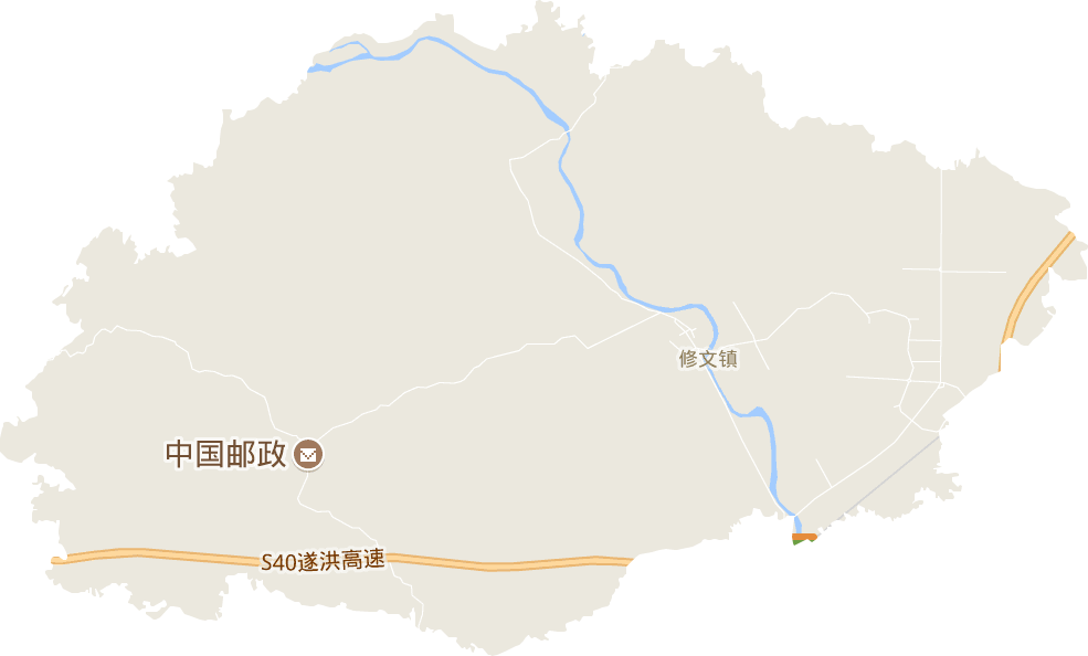 修文镇电子地图