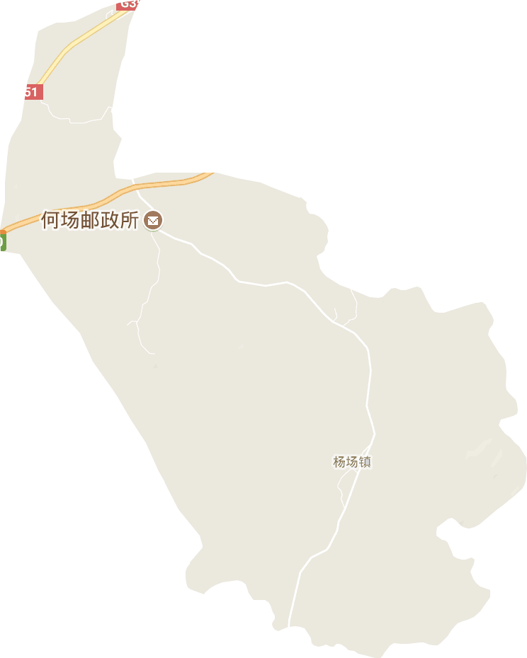 杨场镇电子地图