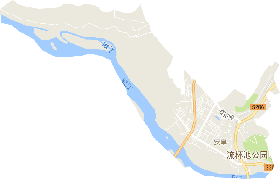 安阜街道电子地图