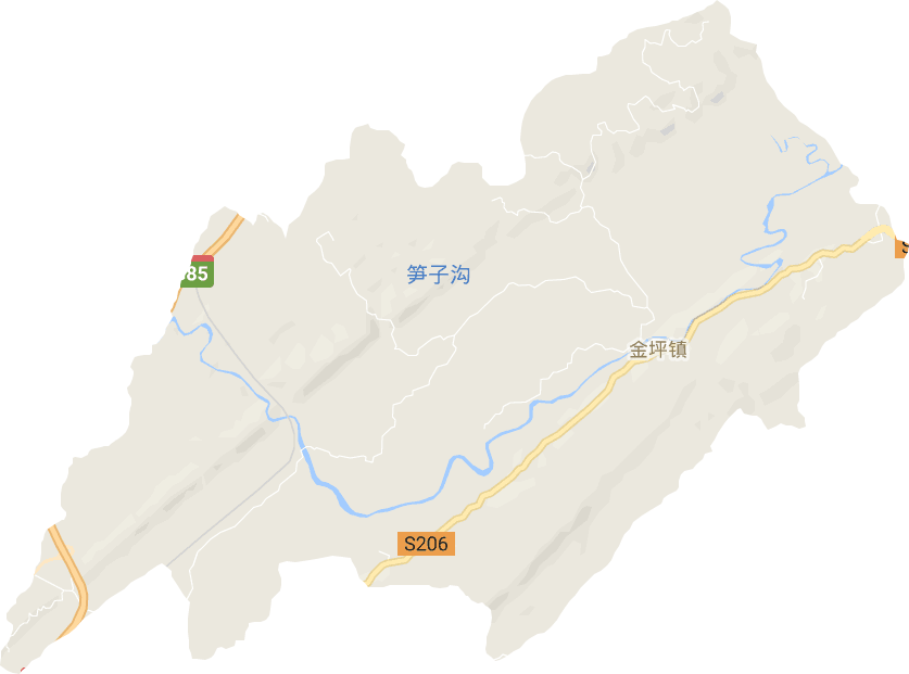 金坪镇电子地图
