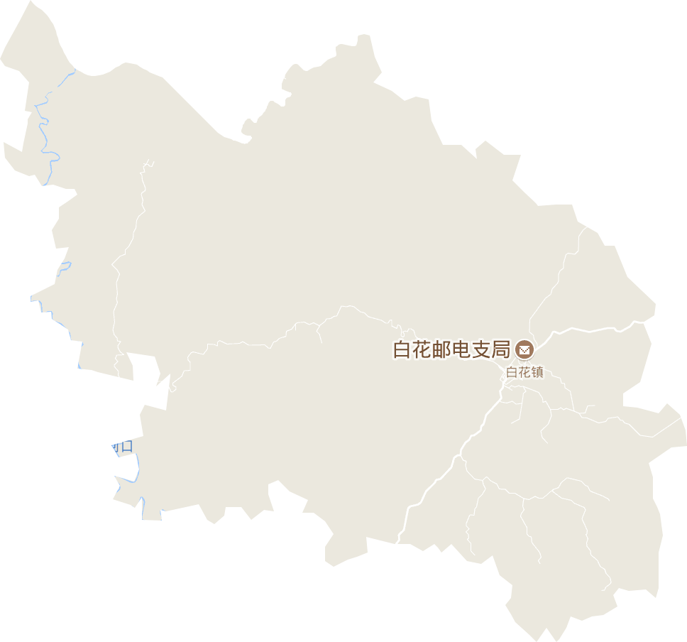 白花镇电子地图