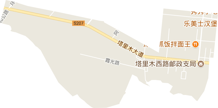 青松路街道电子地图