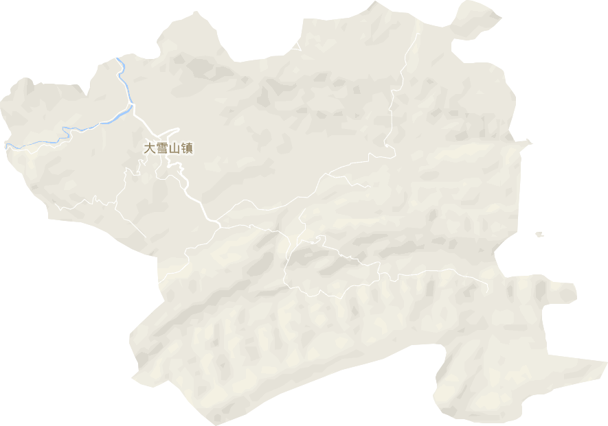 大雪山镇电子地图