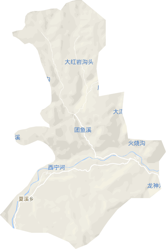 夏溪乡电子地图