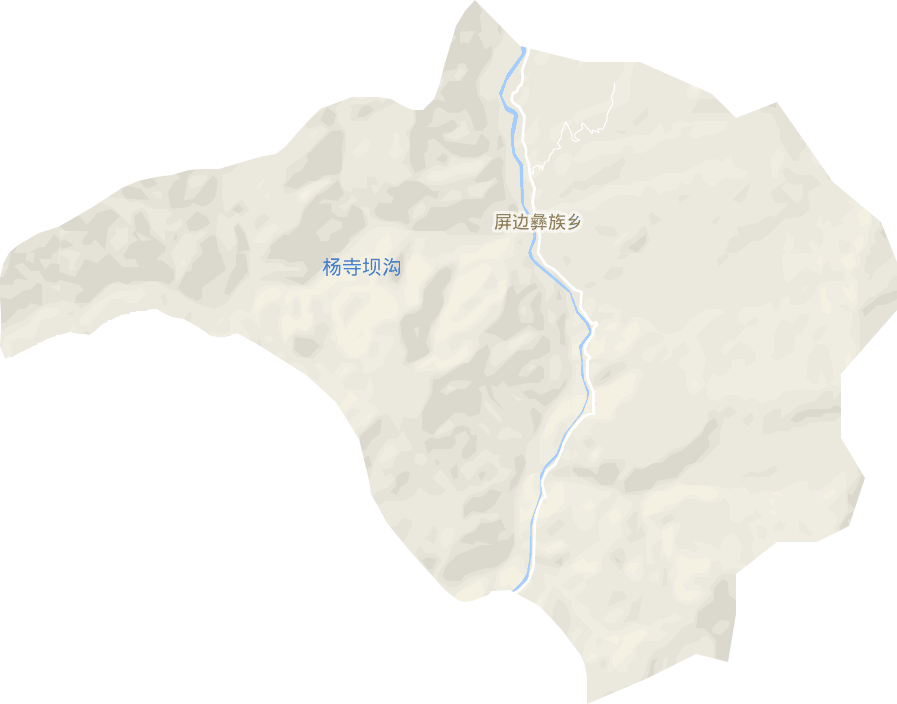 屏边彝族乡电子地图