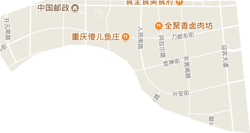 前海街道电子地图