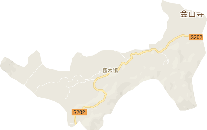 檀木镇电子地图