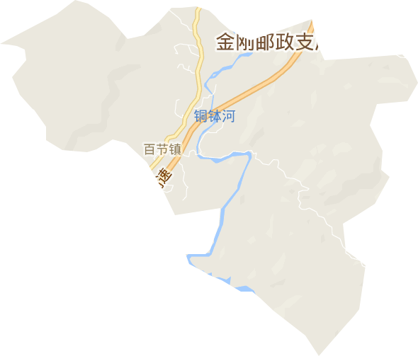 百节镇电子地图