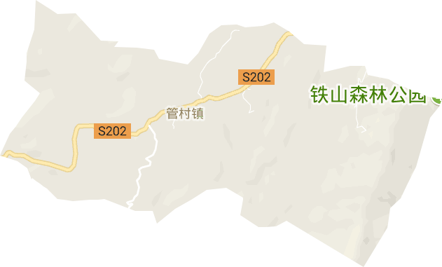 管村镇电子地图