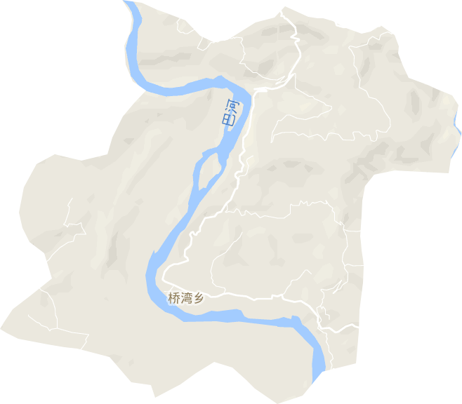 桥湾乡电子地图